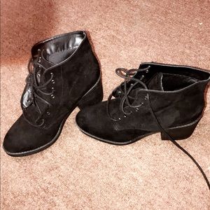 Forever 21 Black Booties